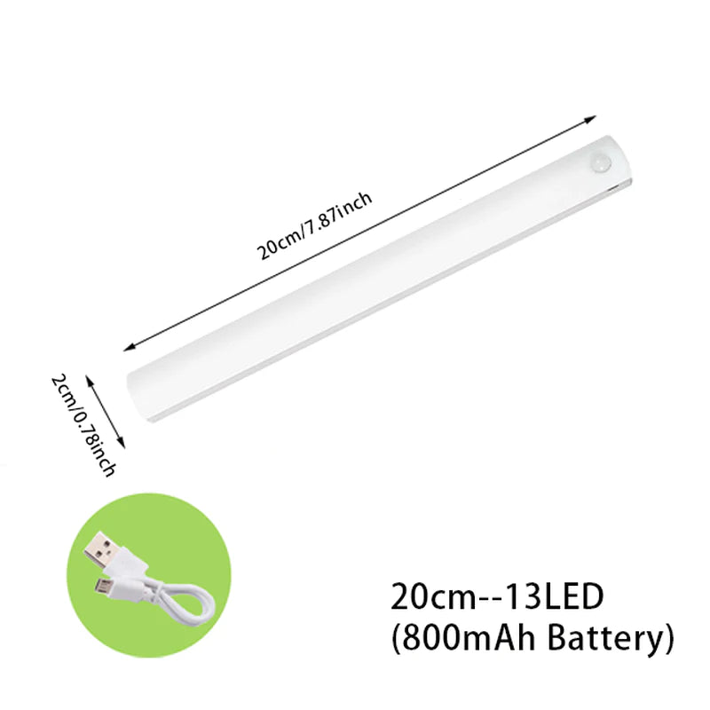 Enhance Your Space with Wireless LED Motion Sensor Night Light – Ideal for Bedrooms, Closets, and Staircases