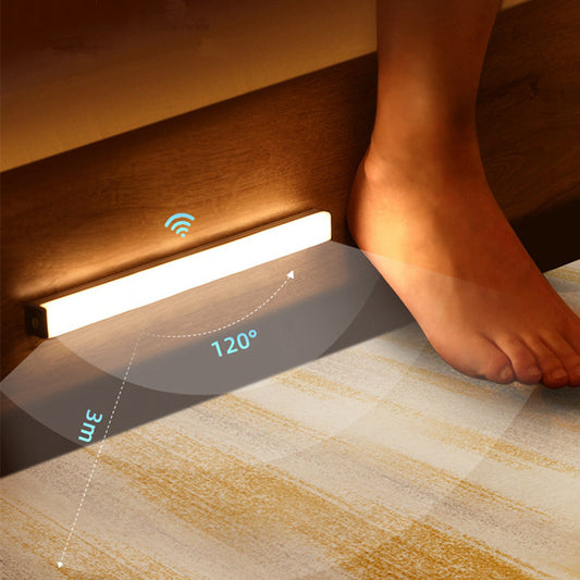 Enhance Your Space with Wireless LED Motion Sensor Night Light – Ideal for Bedrooms, Closets, and Staircases